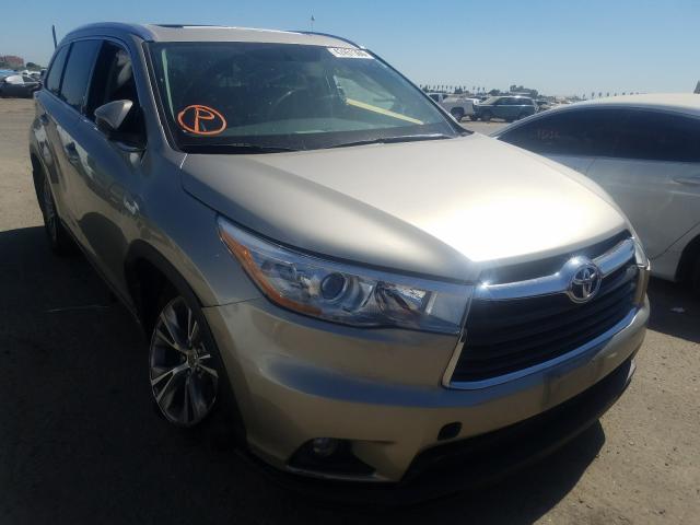 TOYOTA HIGHLANDER 2015 5tdkkrfh1fs110131