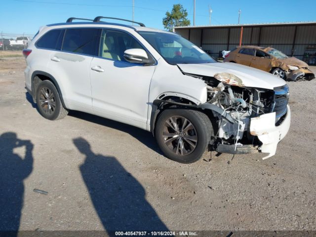 TOYOTA HIGHLANDER 2016 5tdkkrfh1gs124905