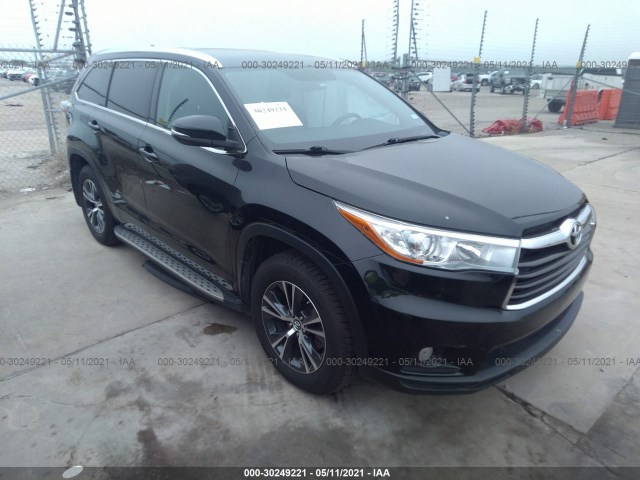 TOYOTA HIGHLANDER 2016 5tdkkrfh1gs505542