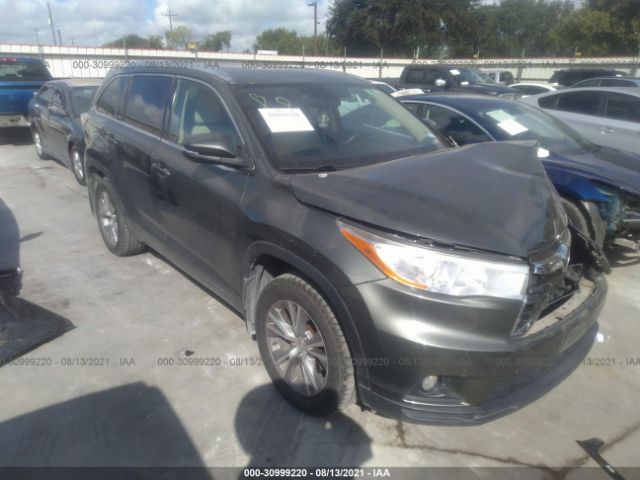 TOYOTA HIGHLANDER 2014 5tdkkrfh2es014720