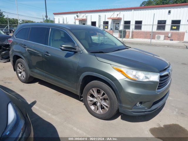 TOYOTA HIGHLANDER 2014 5tdkkrfh2es019271