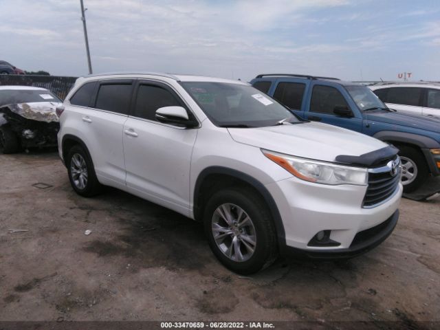 TOYOTA HIGHLANDER 2014 5tdkkrfh2es030304