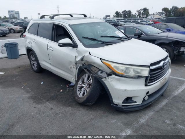 TOYOTA HIGHLANDER 2014 5tdkkrfh2es035485