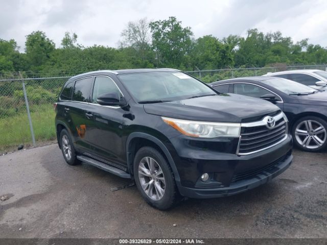 TOYOTA HIGHLANDER 2015 5tdkkrfh2fs045726