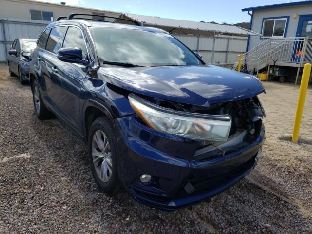 TOYOTA HIGHLANDER 2015 5tdkkrfh2fs048108