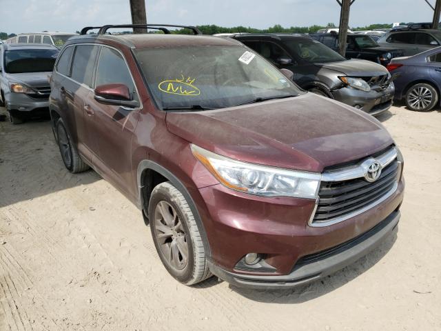 TOYOTA HIGHLANDER 2015 5tdkkrfh2fs054409