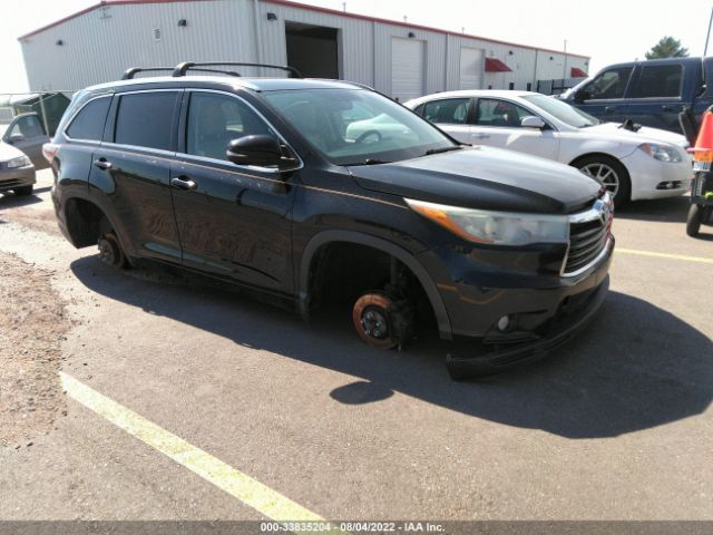 TOYOTA HIGHLANDER 2015 5tdkkrfh2fs064597