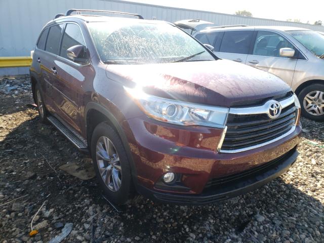 TOYOTA HIGHLANDER 2015 5tdkkrfh2fs075213