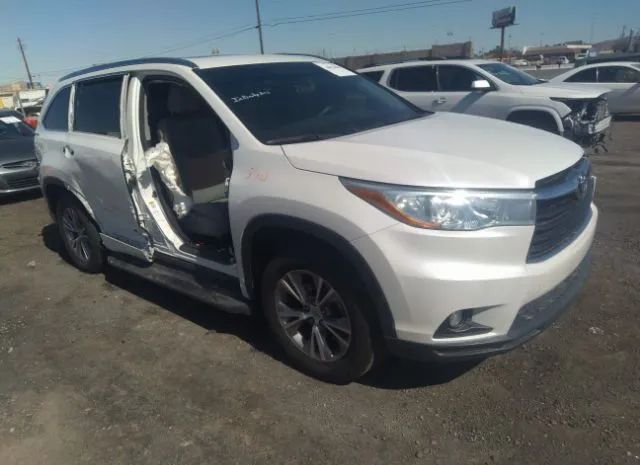 TOYOTA HIGHLANDER 2015 5tdkkrfh2fs117525