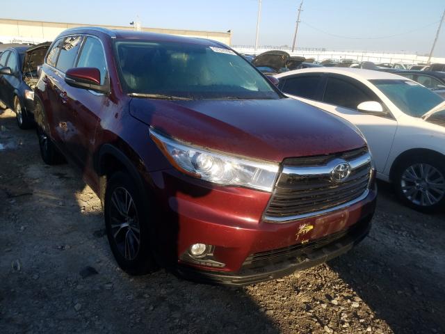 TOYOTA HIGHLANDER 2016 5tdkkrfh2gs144418