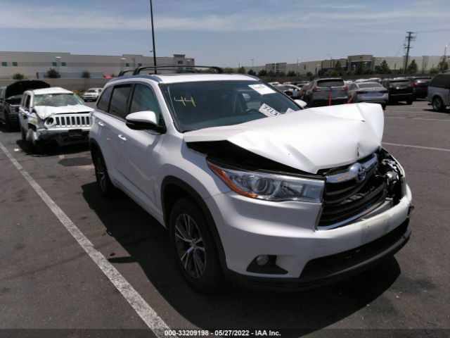 TOYOTA HIGHLANDER 2016 5tdkkrfh2gs173269