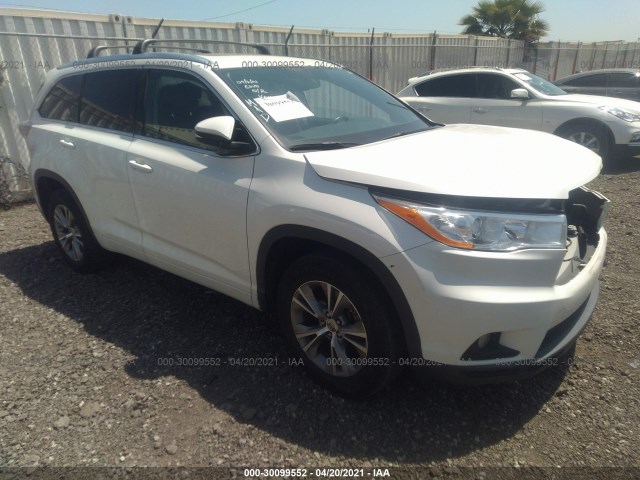 TOYOTA HIGHLANDER 2014 5tdkkrfh3es010613