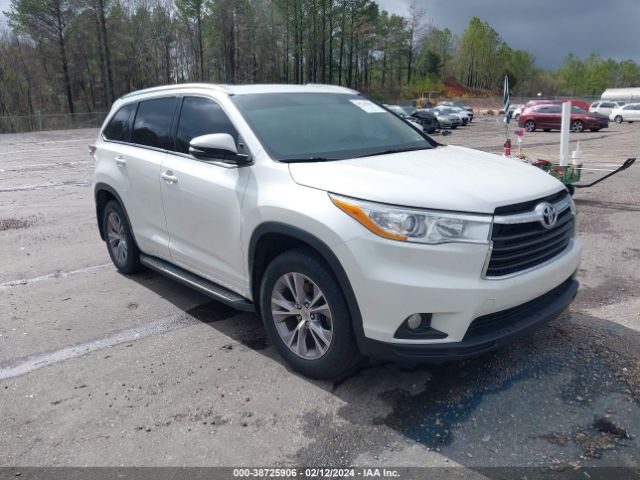 TOYOTA HIGHLANDER 2014 5tdkkrfh3es037942