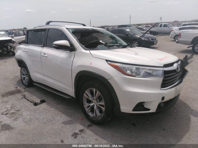 TOYOTA HIGHLANDER 2015 5tdkkrfh3fs041815