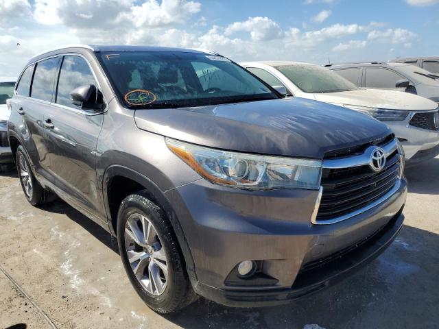 TOYOTA HIGHLANDER 2015 5tdkkrfh3fs059392