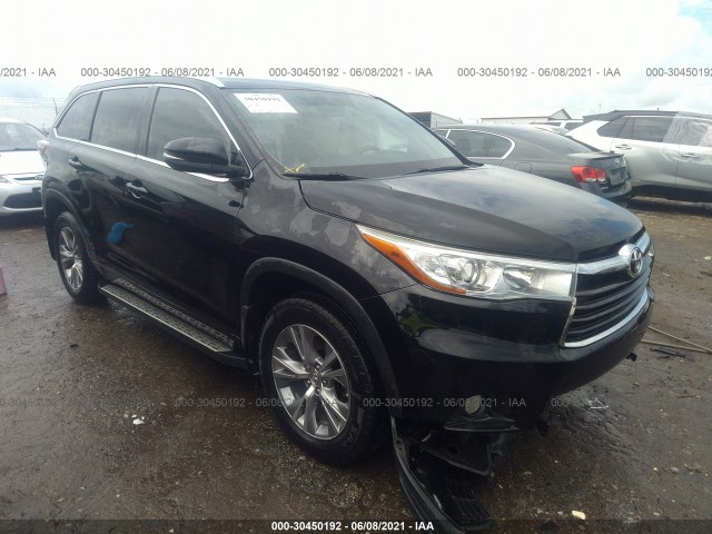 TOYOTA HIGHLANDER 2015 5tdkkrfh3fs085135