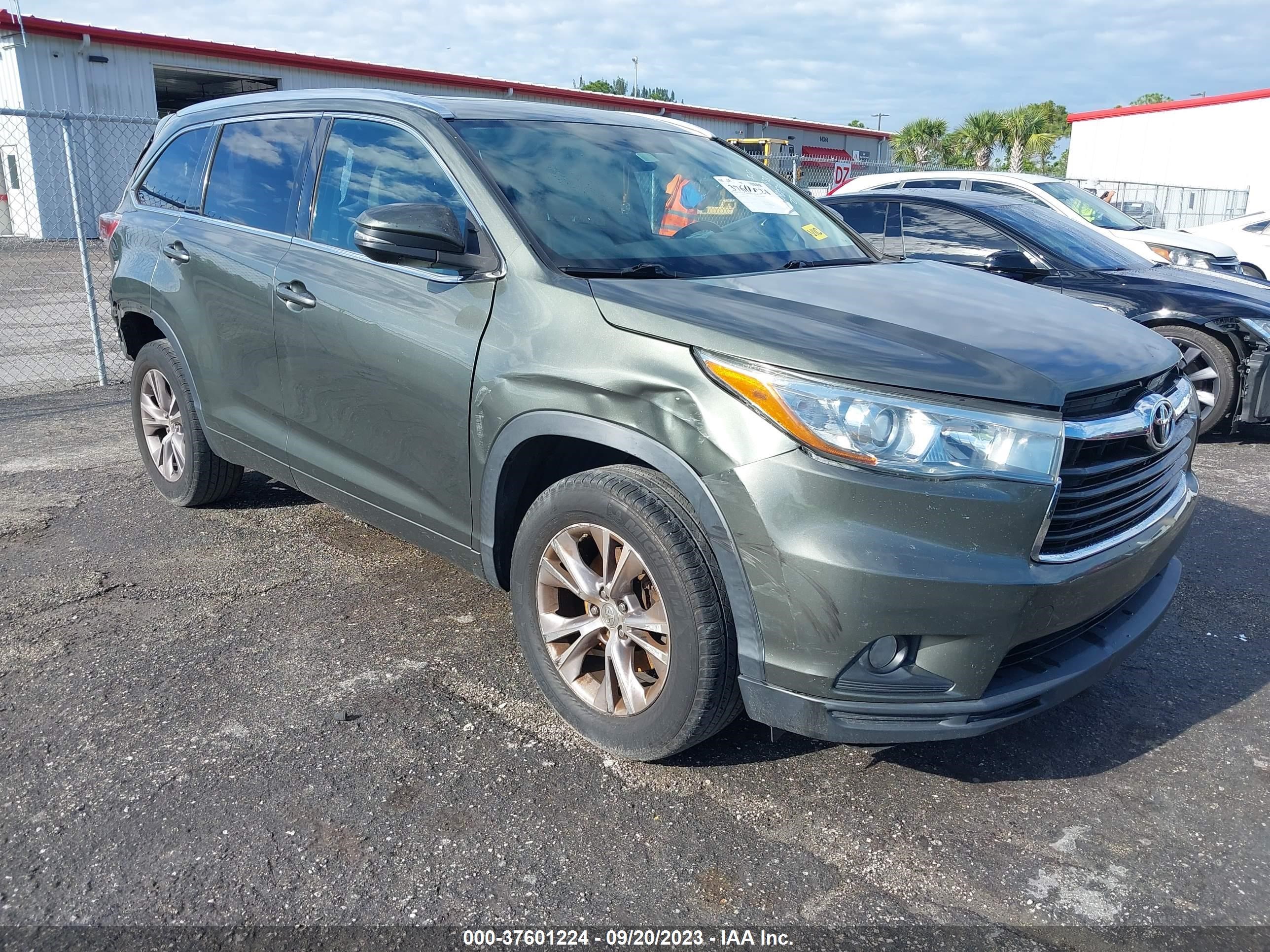 TOYOTA HIGHLANDER 2015 5tdkkrfh3fs092070