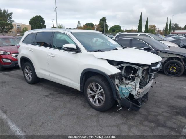 TOYOTA HIGHLANDER 2015 5tdkkrfh3fs112298