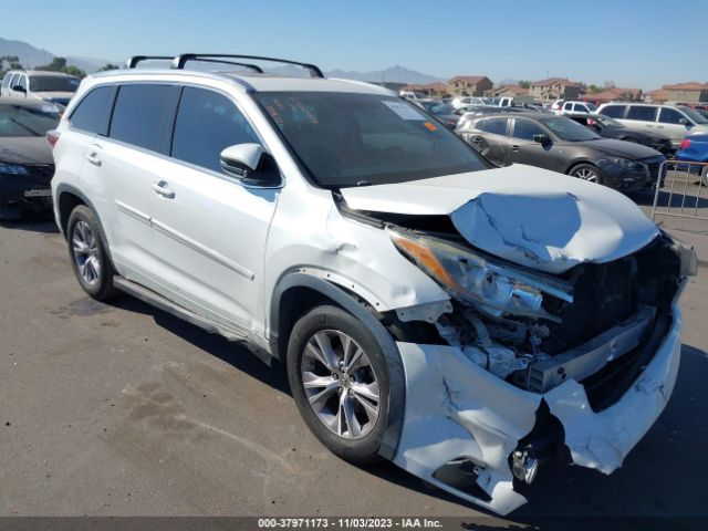 TOYOTA HIGHLANDER 2015 5tdkkrfh3fs114634