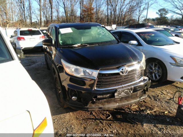 TOYOTA HIGHLANDER 2016 5tdkkrfh3gs123447