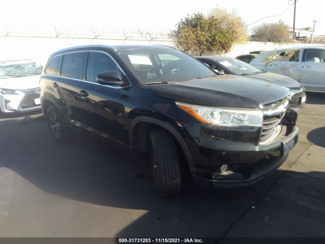 TOYOTA HIGHLANDER 2016 5tdkkrfh3gs147103