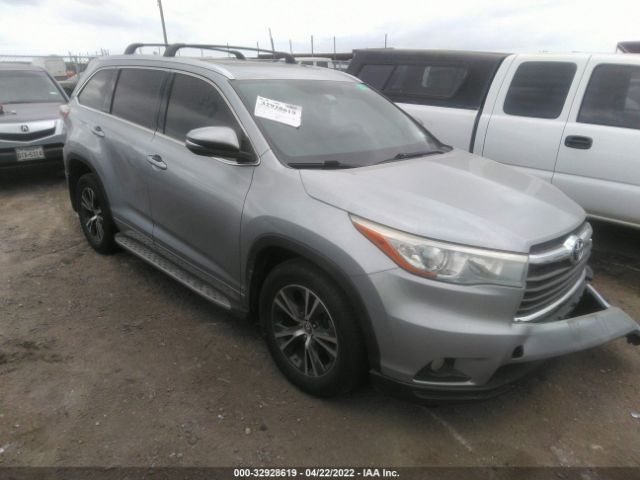 TOYOTA HIGHLANDER 2016 5tdkkrfh3gs152186