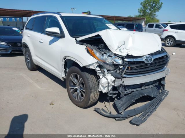 TOYOTA HIGHLANDER 2016 5tdkkrfh3gs155038