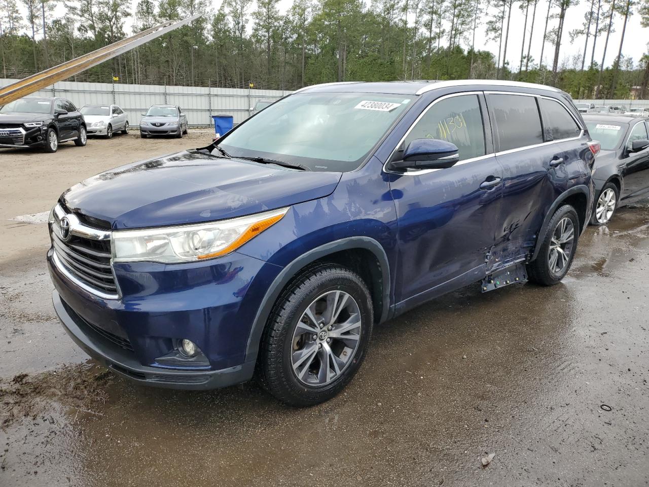 TOYOTA HIGHLANDER 2016 5tdkkrfh3gs157713