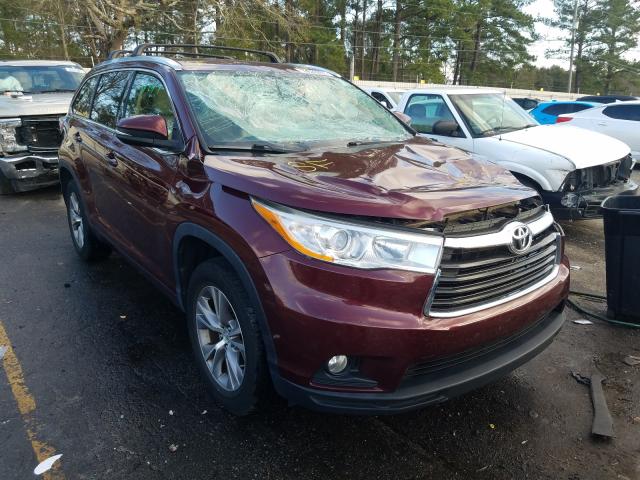 TOYOTA HIGHLANDER 2014 5tdkkrfh4es017909