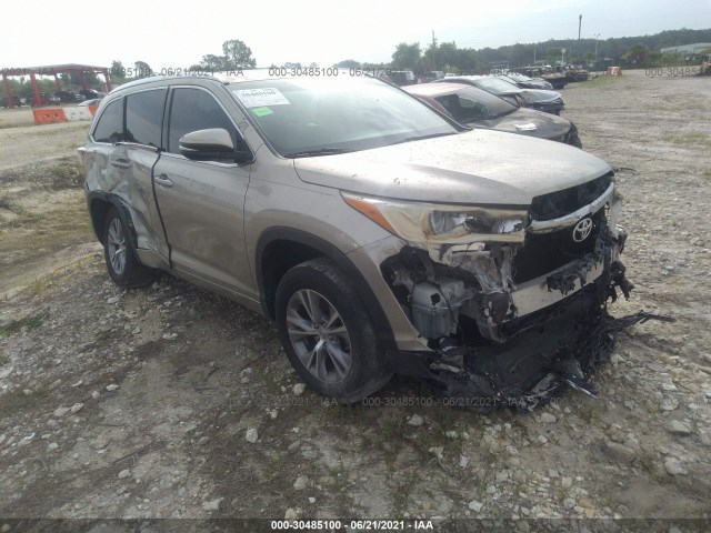 TOYOTA HIGHLANDER 2014 5tdkkrfh4es038016