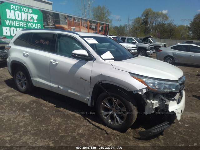 TOYOTA HIGHLANDER 2015 5tdkkrfh4fs059918