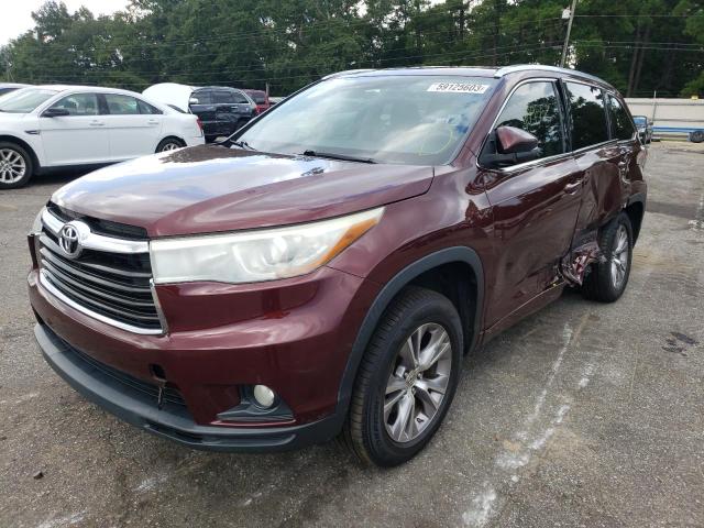 TOYOTA HIGHLANDER 2015 5tdkkrfh4fs063080