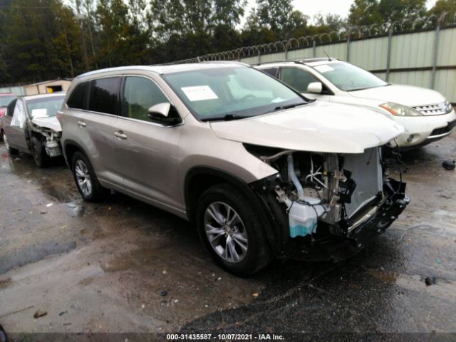 TOYOTA HIGHLANDER 2015 5tdkkrfh4fs070126