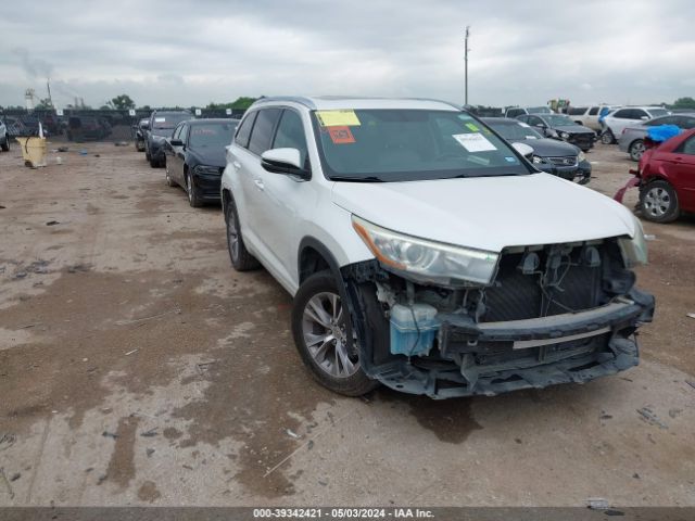 TOYOTA HIGHLANDER 2015 5tdkkrfh4fs074239