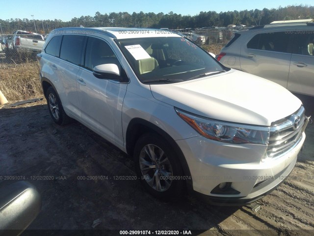 TOYOTA HIGHLANDER 2015 5tdkkrfh4fs080221