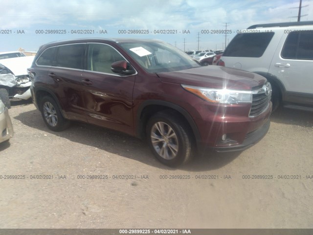 TOYOTA HIGHLANDER 2015 5tdkkrfh4fs086214