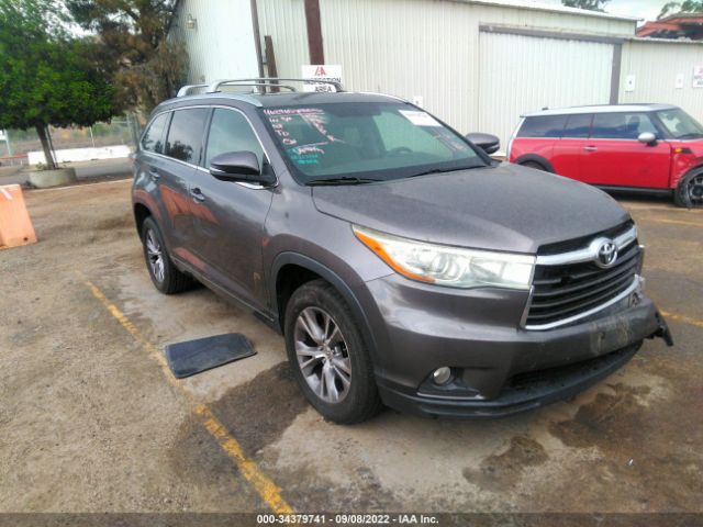 TOYOTA HIGHLANDER 2015 5tdkkrfh4fs104971