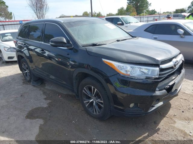 TOYOTA HIGHLANDER 2016 5tdkkrfh4gs175718