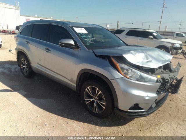 TOYOTA HIGHLANDER 2016 5tdkkrfh4gs502389