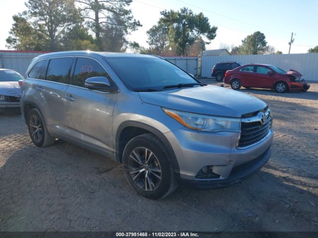 TOYOTA HIGHLANDER 2016 5tdkkrfh4gs502456