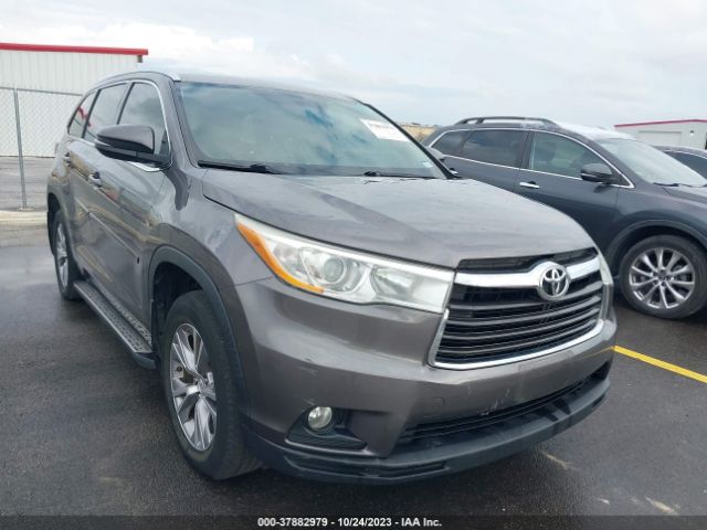 TOYOTA HIGHLANDER 2014 5tdkkrfh5es034976