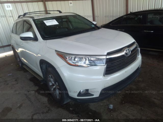 TOYOTA HIGHLANDER 2015 5tdkkrfh5fs064092