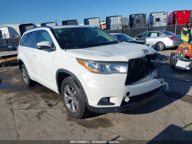 TOYOTA HIGHLANDER 2015 5tdkkrfh5fs084066