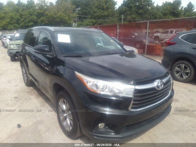 TOYOTA HIGHLANDER 2015 5tdkkrfh5fs104333