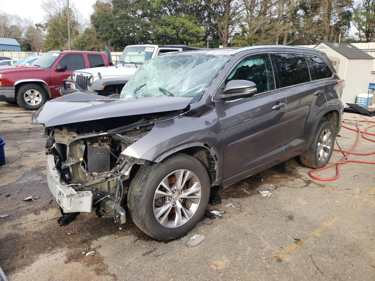 TOYOTA HIGHLANDER 2015 5tdkkrfh5fs107474