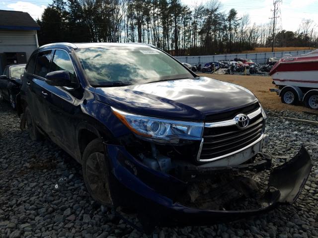 TOYOTA HIGHLANDER 2015 5tdkkrfh5fs112917