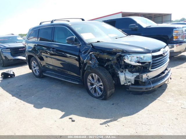 TOYOTA HIGHLANDER 2015 5tdkkrfh5fs118121