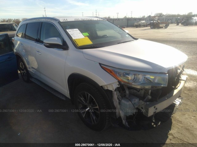 TOYOTA HIGHLANDER 2016 5tdkkrfh5gs152416