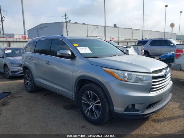 TOYOTA HIGHLANDER 2016 5tdkkrfh5gs155994