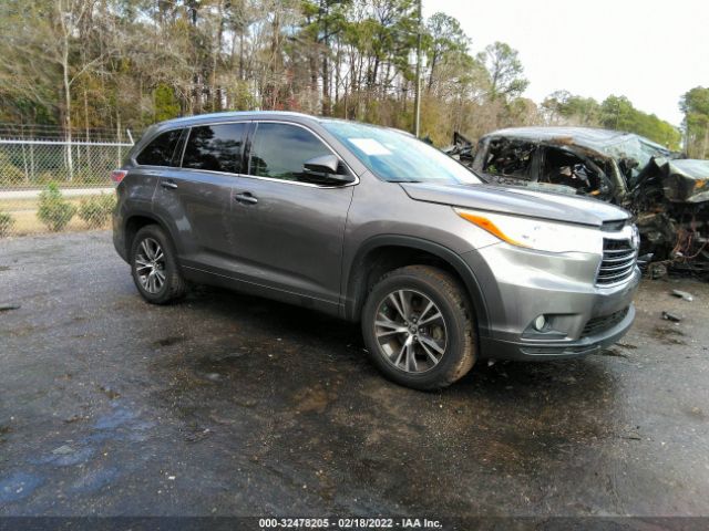 TOYOTA HIGHLANDER 2016 5tdkkrfh5gs158331